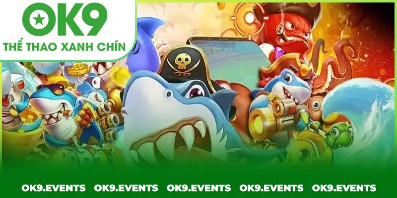 Hệ thống bắn cá online tích hợp nhiều loại vũ khí tối tân