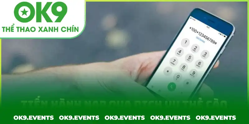 Nạp tiền OK9 bằng thẻ cào điện thoại